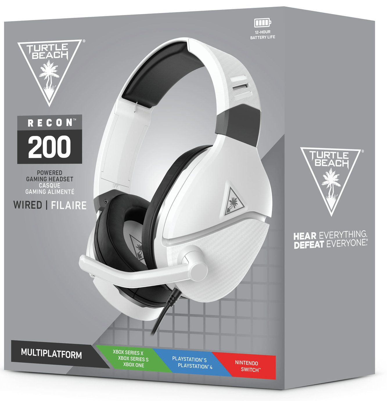 Turtle Beach Recon 200 White Gaming Headset Xbox/PS4/Switch Reviews