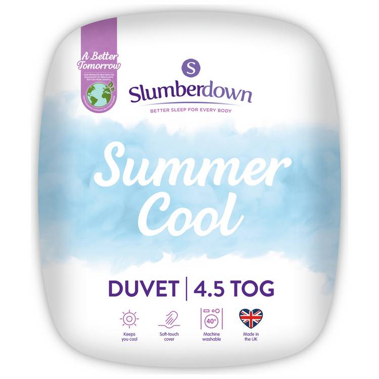 Slumberdown Summer Cool 4.5 Tog Duvet - Kingsize 0