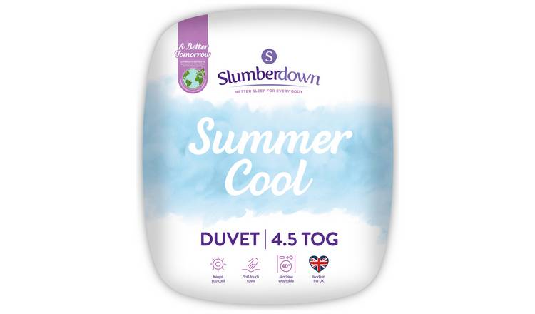 Buy Slumberdown Summer Cool 4 5 Tog Duvet Double Argos