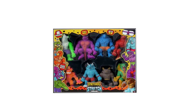 Stretcherz Stretch Squad Collectibles - Pack of 8