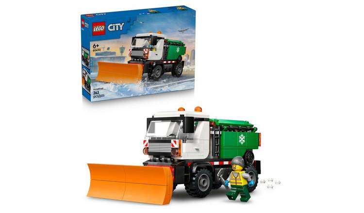 LEGO City Snowplough Truck Toy and Minifigure 60490 PREORDER