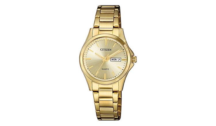 Citizen Ladies Quartz Gold Tone Stainless Steel Watch