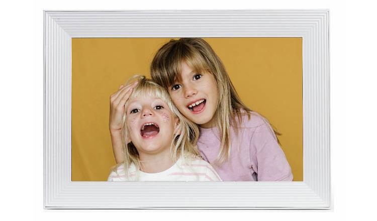 AURA Carver 10.1 Inch Digital Photo Frame - Seasalt