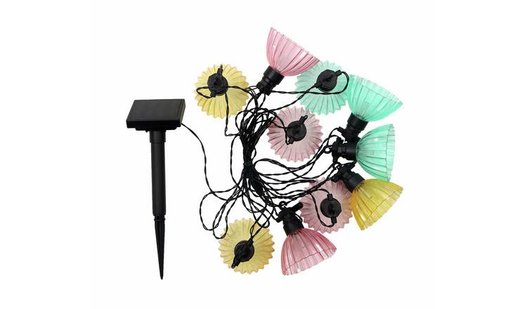 Habitat 10 LED Solar String Lights - Warm White