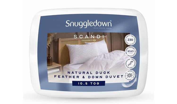 Snuggledown Scandi Duck 10.5 Tog Duvet - Double