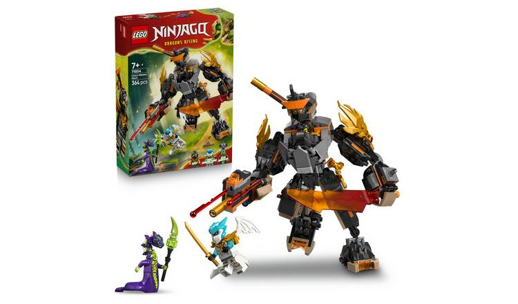 LEGO NINJAGO Cole Mission Mech & Dragon Zane 71854 PREORDER