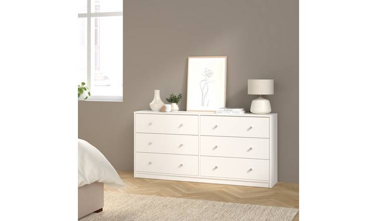 Furniture To Go May 6 Drawers Chest - White