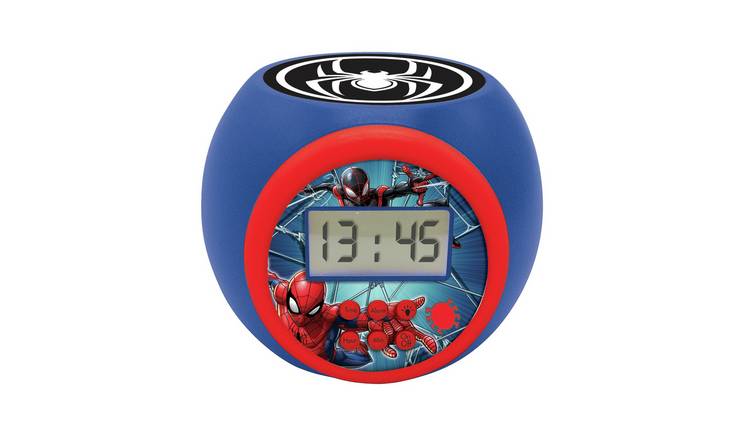 Buy Lexibook Spider Man Projector Alarm Clock Clocks Argos