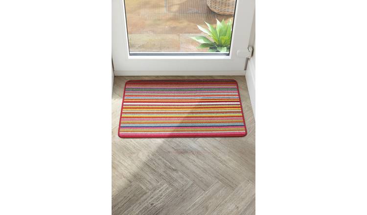 My Mat Candy Multi Bright stripe Runner - 50x75cm
