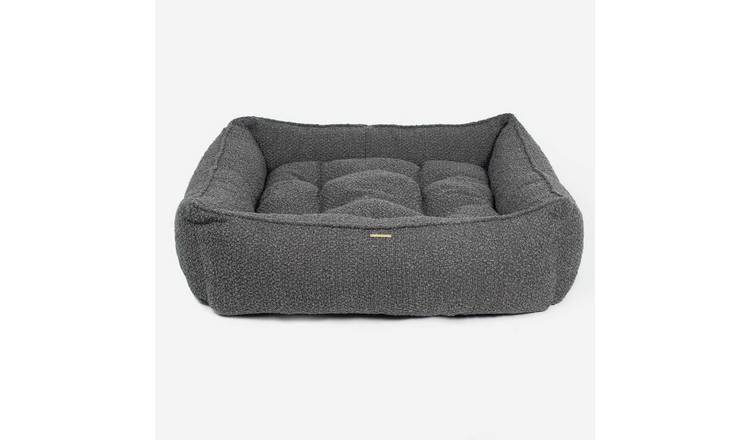 Lords & Labradors Box Bed Granite Boucle - Extra Large