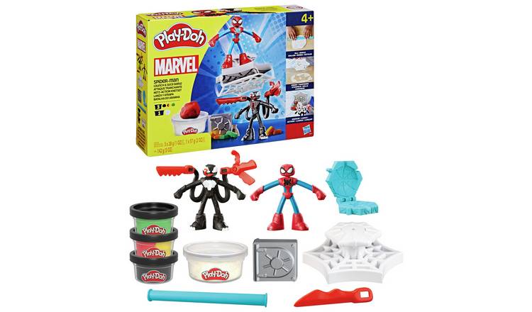 Play-Doh Spider-Man Launch And Slice Battle 