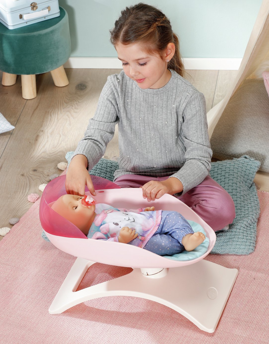 baby annabell rocker argos