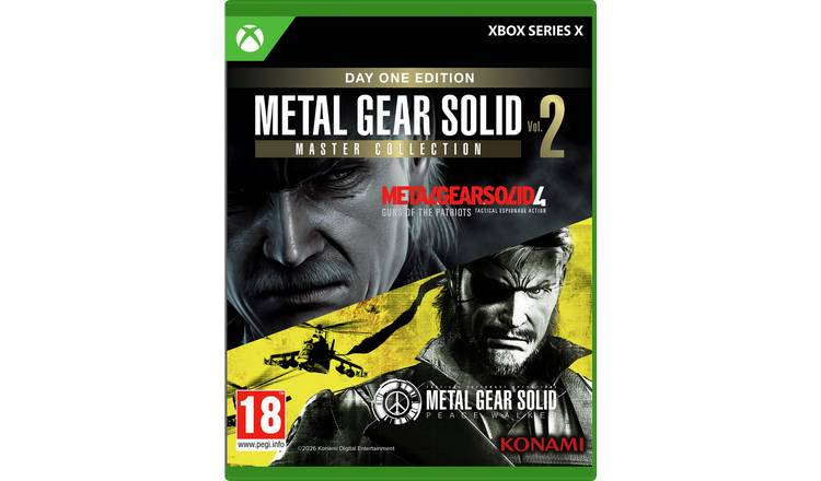 Metal Gear Solid Master Coll Vol.2 D1 Ed Xbox Game Pre-Order