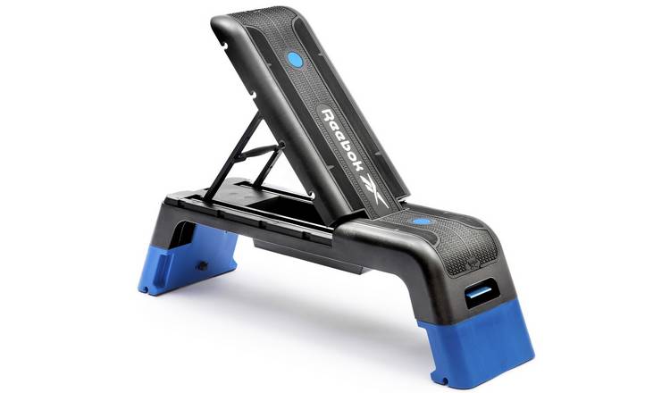 Reebok Blue Adjustable Deck Bench