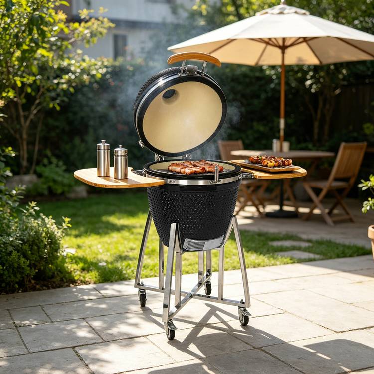 Habitat 54cm Kamado Charcoal BBQ 0