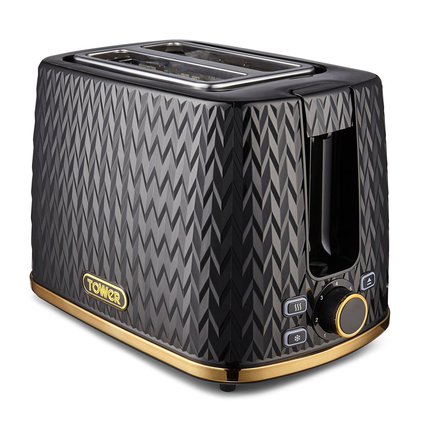 Tower T20054BLK Empire Textured 2 Slice Toaster Review