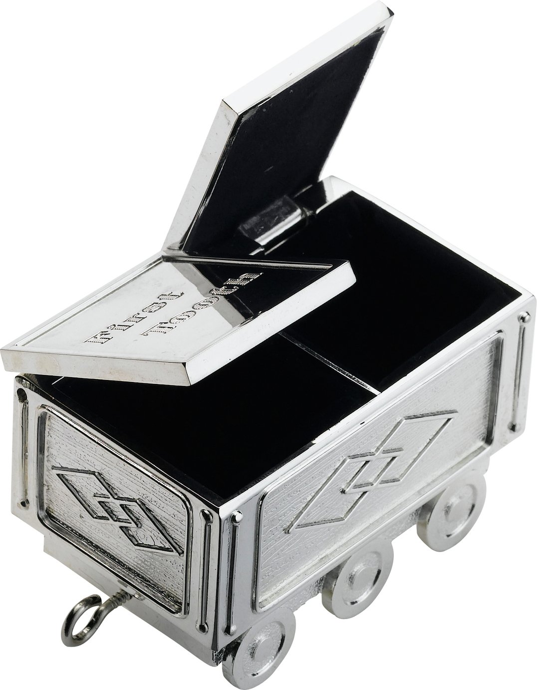 Silver Plated Train Money Box Review