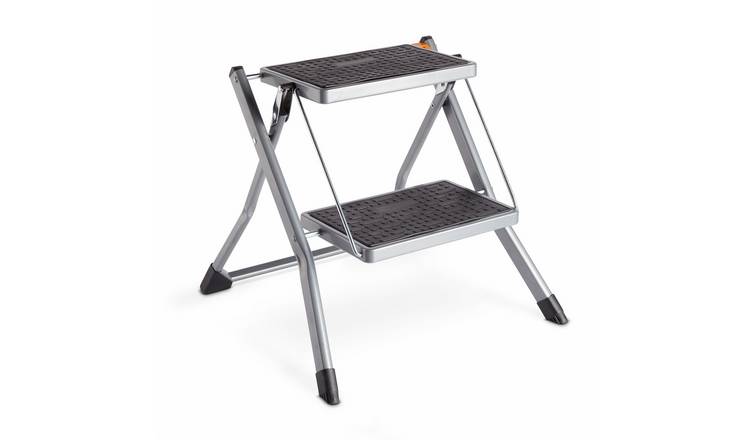 VonHaus 2 Tread Foldable Step Stool