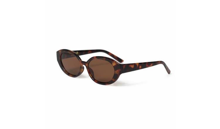 Liars & Lovers Tortoiseshell Oval Cateye Sunglasses