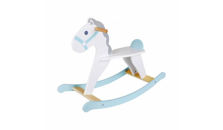 Chad Valley Wooden Rocking Horse Activity Toy 