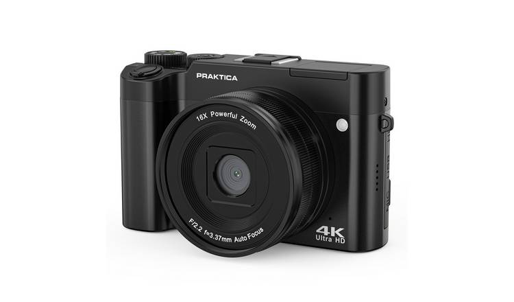 Praktica DZ16 13MP 16x Zoom Digital Camera- Black