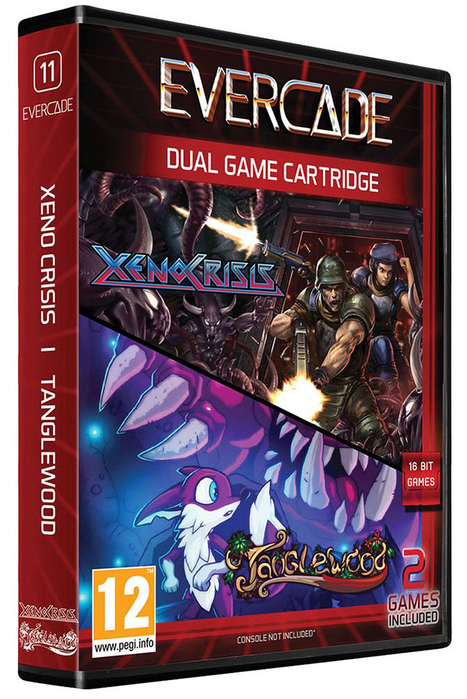 Evercade Xeno Crisis/Tanglewood Dual Cartridge 