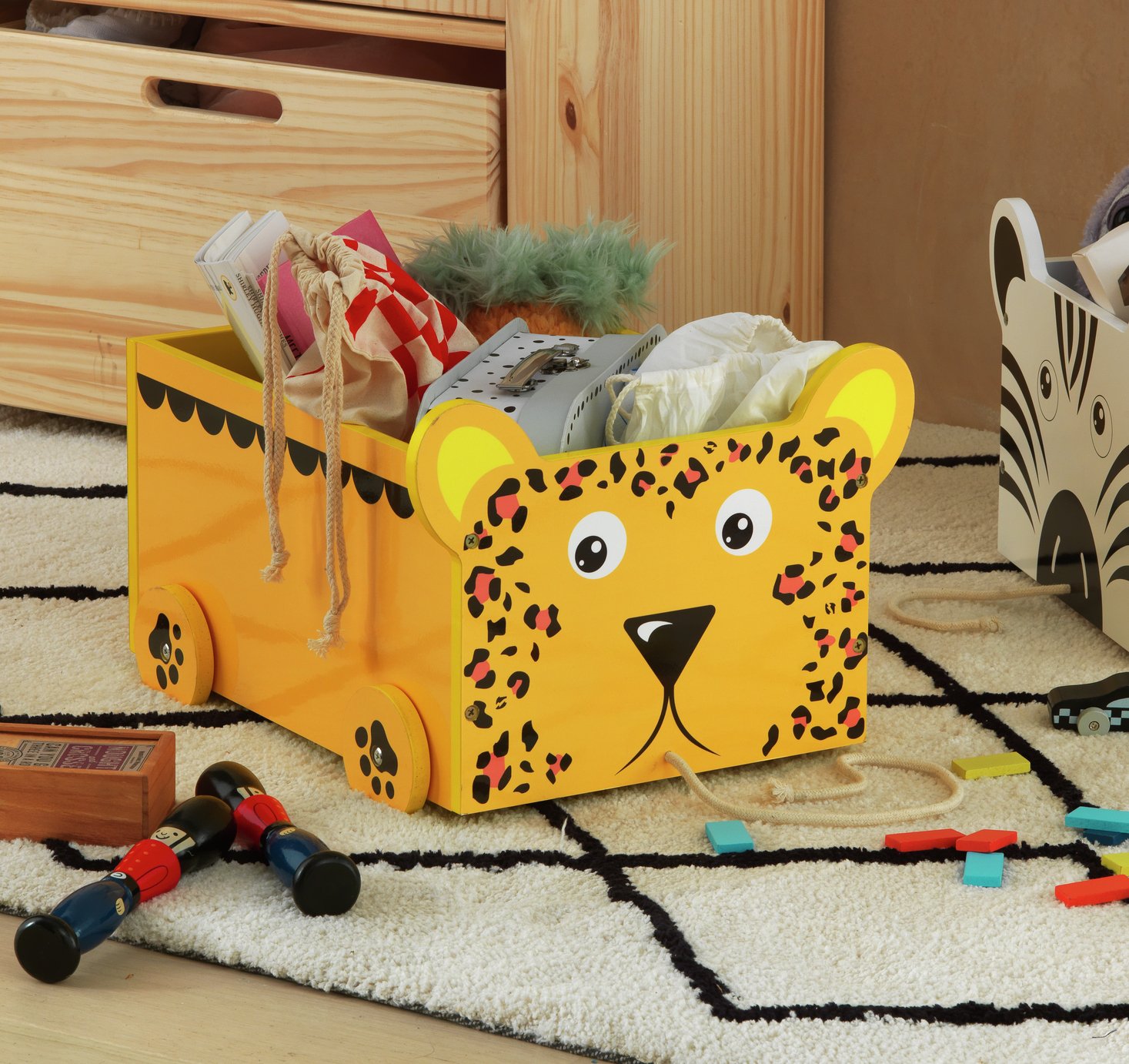 argos toy box chest