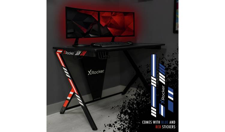 X Rocker Arteon Gaming Desk - Red