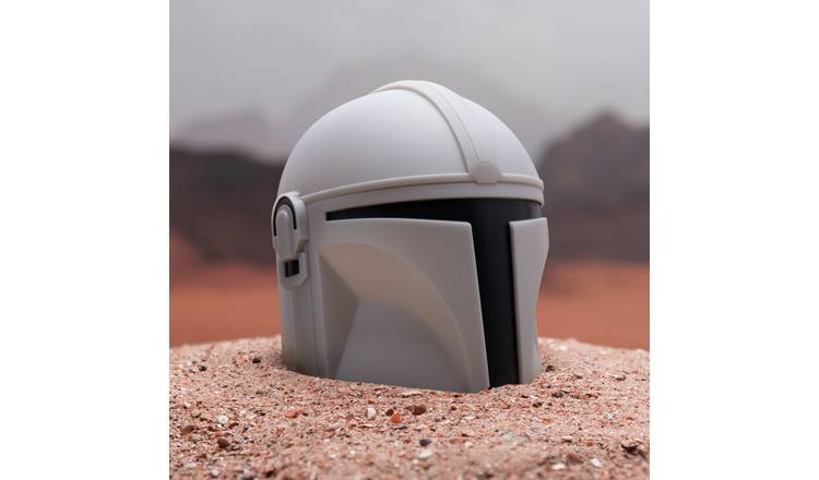 The Mandalorian Baskar Helmet Novelty Light - Grey