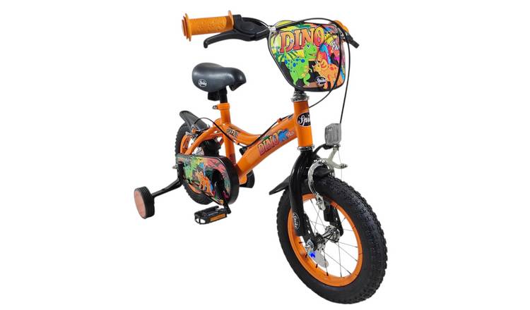 Spike 12 Inch Wheel Size Dino Pal Kids Rider Bike - Orange
