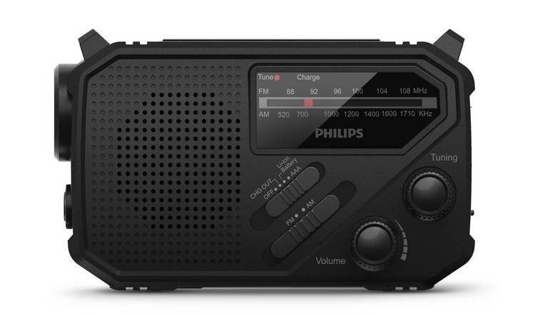 Philips TAR1609/00 Personal FM AM Radio- Black