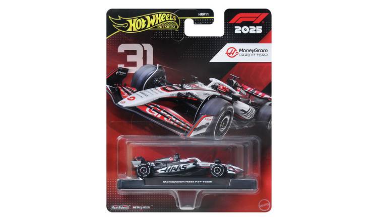 Hot Wheels F1 Collectable Haas Styled Toy Car