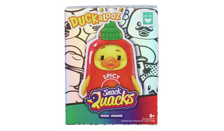 Happy Haul Duckalooz Snack Quack Clip-On Vinyl Plush 