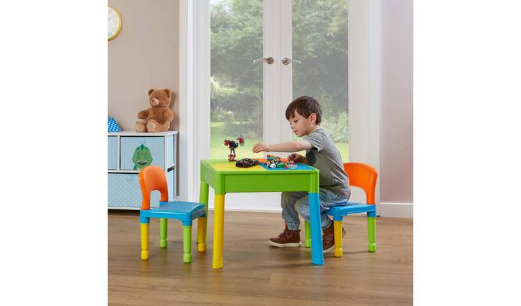 Liberty House Toys Kids 5-in-1 Activity Table & 2 Chairs