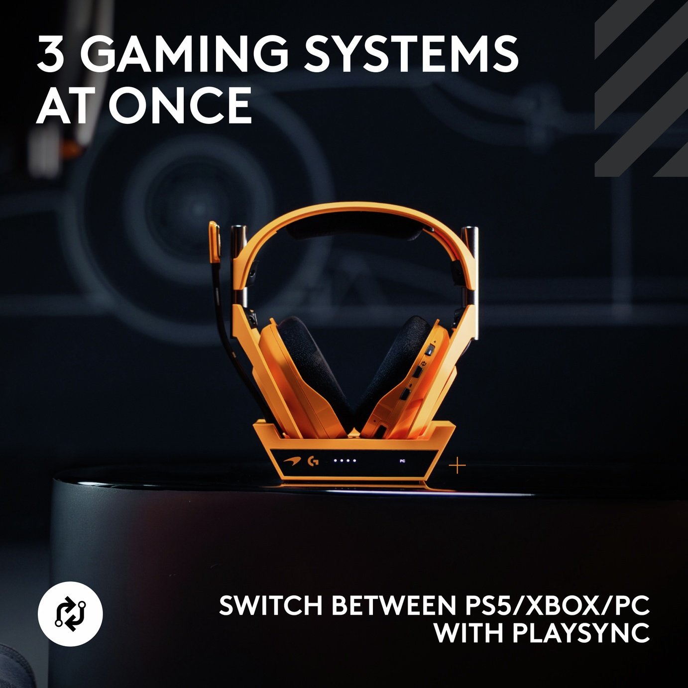 Buy Logitech G Astro A50 X Wireless Headset - McLaren Racing Ed