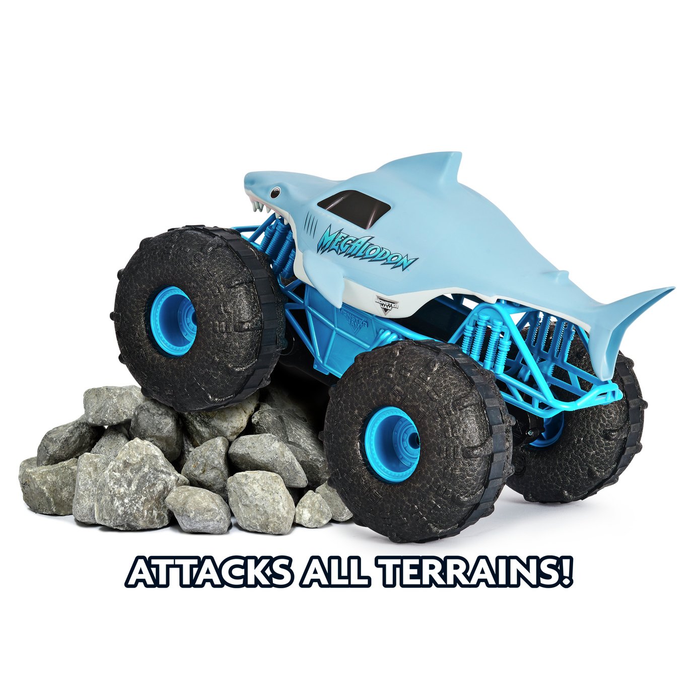 Monster Jam Radio Control 1:15 Megalodon Storm Truck Review