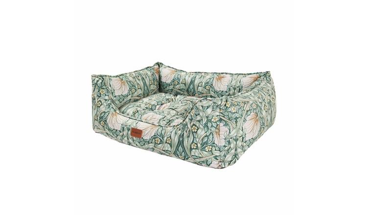 Morris & Co Pimpernel Print Square Bed - Medium
