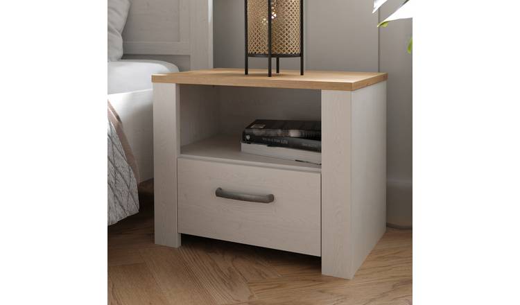 Furniture To Go Bohol 1 Drawers Bedside Table - Brown