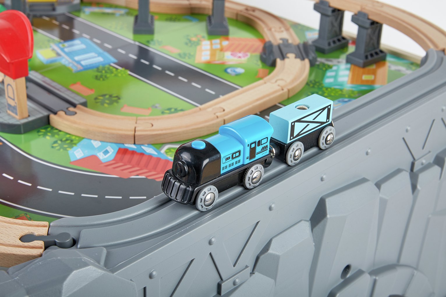 hape train set in a box