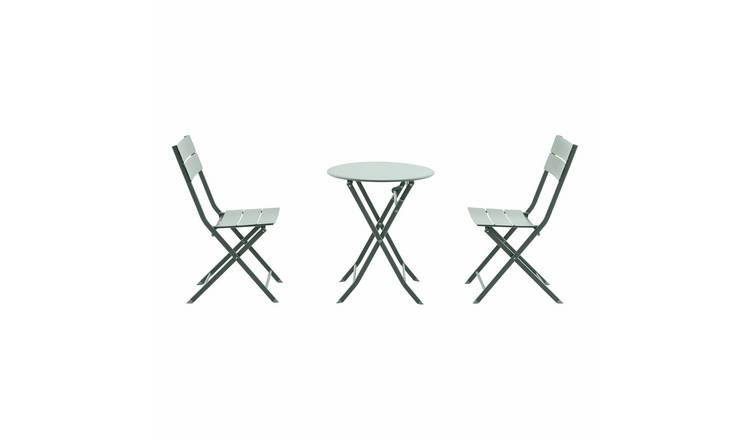 Pacific 2 Seater Rennes Outdoor Bistro Set - Moss Green