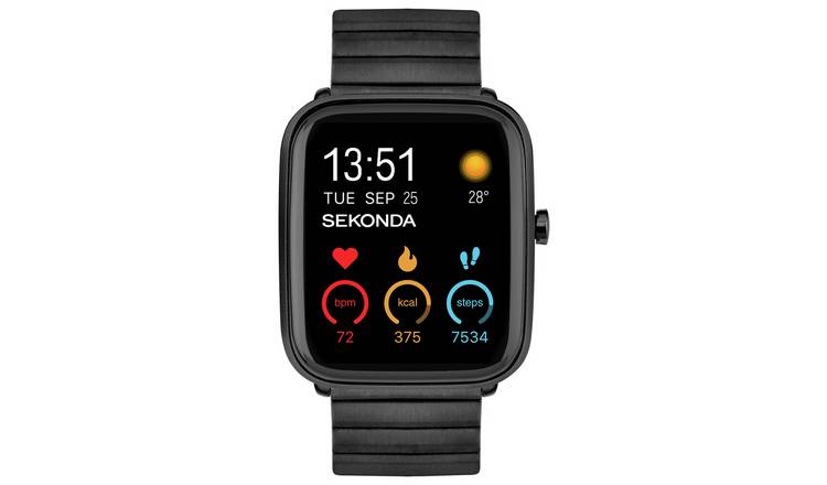 Sekonda Motion Plus Black Bracelet Smart Watch