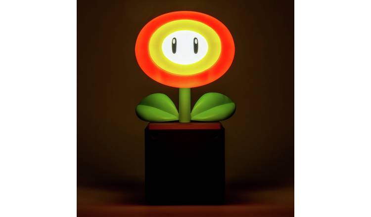  Super Mario Fire Flower LED Novelty Light - Multicoloured