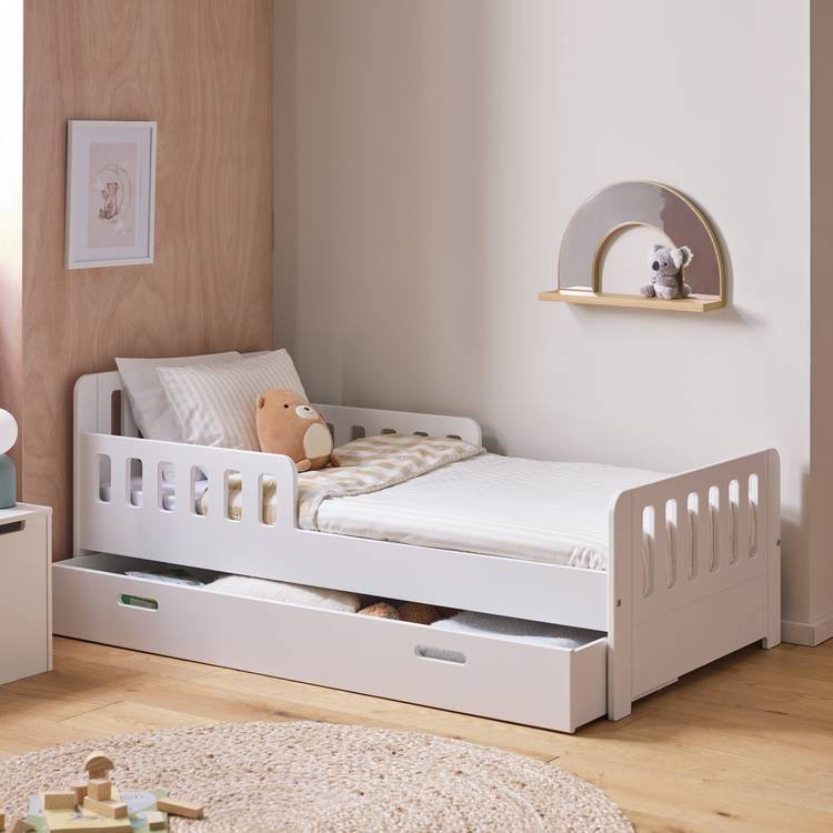Habitat Ronnie Toddler Single Storage Bed Frame - White 0