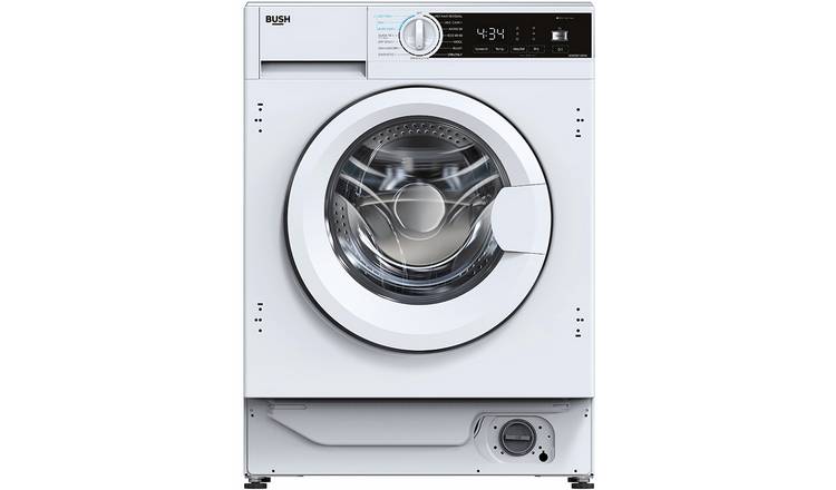 Bush BIWD861400W 8KG/6KG 1400 Spin Integrated Washer Dryer
