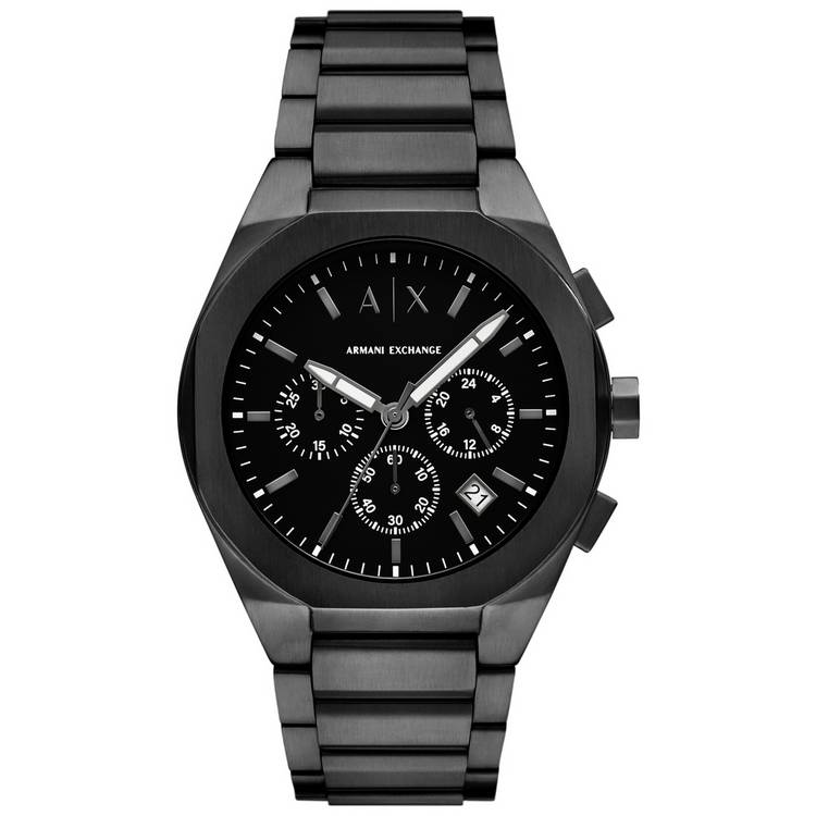 Armani Exchange Mens Rafael Stainless Steel Bracelet Watch 0