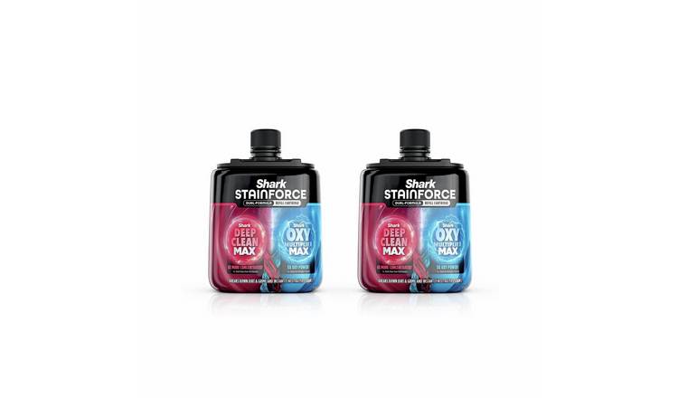 Shark StainForce 500ml Dual Formula Cleaning Solution-2 Pack