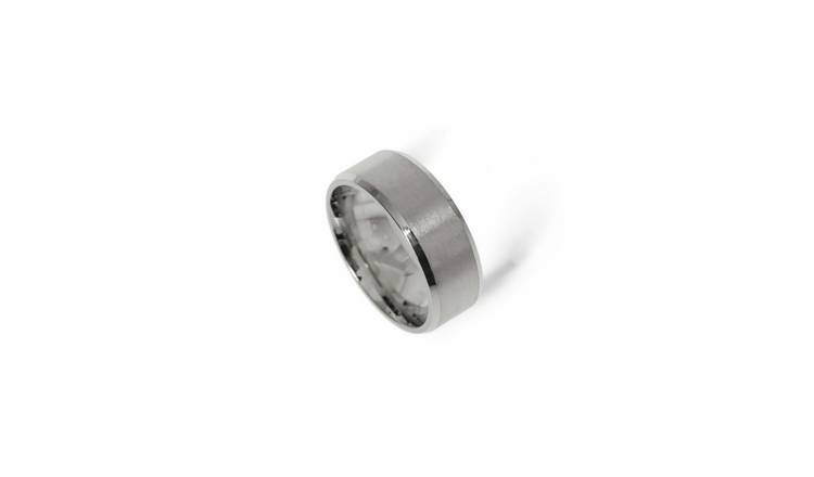 Uncommon Souls Silver Tone Band Ring - S/M