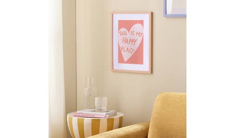 Argos Home Coloured Pink Picture Frame - 20x30cm