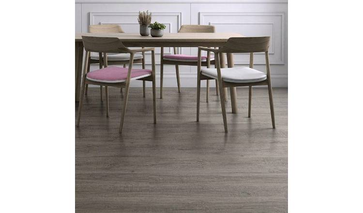 Kraus Ashdown Vinyl Floor Tiles - Grey