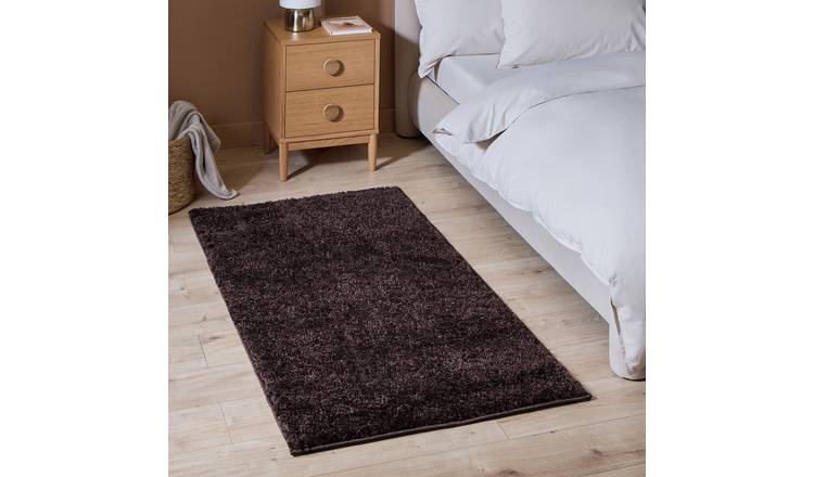 Argos Home Teddy Brown Runner - 80x150cm